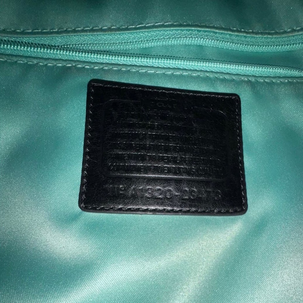 Coach black  Signature Small Tote # 23473 (See pictures) - Picture 6 of 12